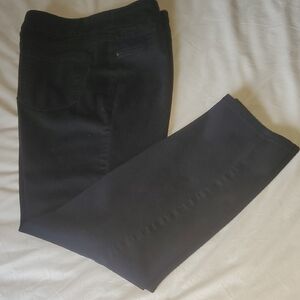 Chico's Black Pull On Jegging Ankle Pants Size 12 Chico's 2